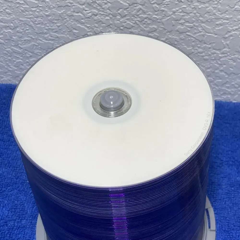 Sony DVD-R Blank Discs 4.7GB AccuCore Spindle - 99 Unused Discs